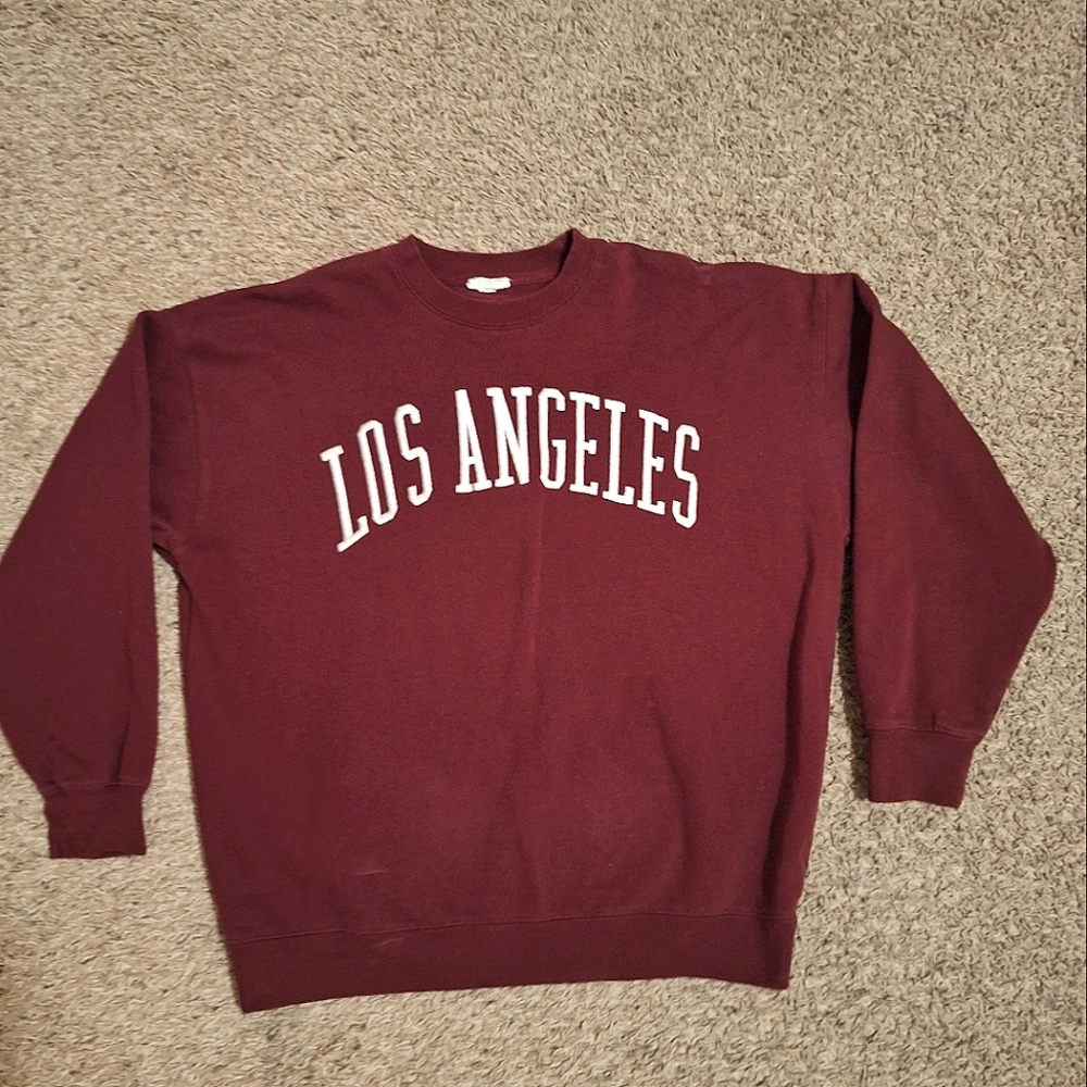 Womens oversized sweatshirt pullover